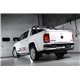 VW Amarok 2,0TDi Milltek Sport från Partikelfilter 2x 100x80 Ovala chrome utblås
