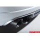 Audi S4 3,0TFSi V6 B8.5 Milltek Sport Cat-Back 4x 100 svarta GT utblås med aktiva avgasventiler