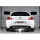 VW Scirocco 2,0TFSi GT Milltek Sport 3" Cat-Back Non-Resonated 2x ovala svarta utblås (kräver Scirocco R diffuser)