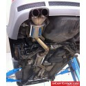 Audi RS4 B5 Stertman Motorsport Turbo-Back avgassystem i rostfritt med HJS racekatalysatorer