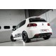 VW Golf R mk6 Milltek Sport 3" "RACE" Cat-Back 2x 100 GT titan utblås - Non-Resonated (mindre-dämpad)