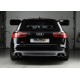 Audi S6 4,0TFSi V8 C7 Milltek Sport Cat-Back 4x 100 chrome GT utblås med aktiva avgasventiler - Resonated (dämpad)
