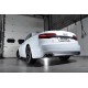 Audi S8 4,0TFSi V8 Milltek Sport Cat-Back 4x 100 svarta GT utblås med aktiva avgasventiler - Resonated (dämpad)