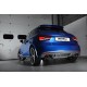 Audi S1 2,0TFSi Milltek Sport Cat-Back 4x GT90 Chrome utblås - Resonated (dämpad)