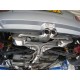 Mini Cooper S / JCW R53 Milltek Sport Cat-Back 2x 76,2 chrome Special utblås - Resonated (dämpad)