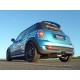 Mini Cooper S R56 Milltek Sport Cat-Back 2x Ovala JET utblås (passar ej JCW stötfångare) - Non-Resonated (mindre-dämpad)