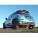 Mini Cooper S R56 Milltek Sport Cat-Back 2x Ovala JET utblås (passar ej JCW stötfångare) - Resonated (dämpad)