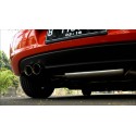VW Golf 1,4TSi GT mk6 Milltek Sport Cat-Back 2x 80 GT utblås - Non-Resonated (mindre-dämpad)