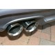 VW Golf GTi Edition 30 Milltek Sport 3" Cat-Back 2x 80 chrome GT utblås - Resonated (dämpad)