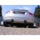 Audi TT 1,8T Quattro (225hk) Milltek Sport 3" "RACE" Cat-Back 2x 100 chrome GT utblås - Resonated (dämpad)