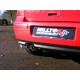 VW Golf 1,9TDi (framhjulsdriven) Milltek Sport Cat-Back 2x 76,2 chrome JET utblås (kan kräva Golf 4-Motion diffuser) - Non-Reson