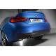 BMW 428i manuell Milltek Sport Cat-Back 2x 76,2 chrome GT utblås med aktiva avgasventiler - Non-Resonated (mindre-dämpad)