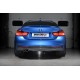 BMW 428i automat Milltek Sport Cat-Back 2x 76,2 chrome GT utblås med aktiva avgasventiler - Non-Resonated (mindre-dämpad)