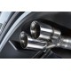 Seat Leon 2,0TFSi Cupra ST (kombi) Milltek Sport Cat-Back 4x 80 Chrome GT utblås - Non-Resonated (mindre-dämpad)