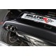 Audi A1 1,4TSi 122HK / 140HK Milltek Sport Cat-Back 2x GT80 Chrome utblås - Non-Resonated (mindre-dämpad)