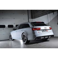 Audi RS6 4,0TFSi C7 Milltek Sport Turbo-Back avgassystem med 100cells racekatalysator använder original avgasventiler - Resonate