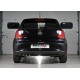 VW Polo 1,4TSi GTi Milltek Sport Cat-Back 2x GT80 Chrome utblås - Non-Resonated (mindre-dämpad)