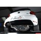 VW Polo 2,0TFSi R WRC Milltek Sport Cat-Back 2x GT80 Chrome utblås