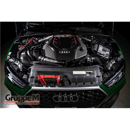 Audi RS4 2,9 Turbo B9 GruppeM Kolfiber insugskit