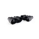 Cupra Ateca 2,0TFSi OPF Milltek Sport Cat-Back 2x 100 svarta GT utblås med avgasventiler - Non-Resonated (mindre-dämpad)
