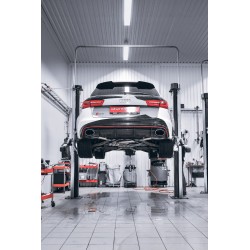 Audi RS6 4,0TFSi C7 Milltek Sport Turbo-Back avgassystem utan katalysator använder original avgasventiler - Non-Resonated (mindr