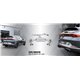 Cupra Formentor VZ 2,0TFSi 4-drive OPF 5FF Milltek Sport 3" OPF-Back 4x 100 GT Titan utblås med avgasverntiler - Non-Resonated (