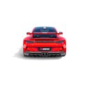 Porsche 992 GT3 Akrapovic matt kolfiber diffuser