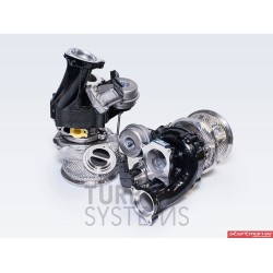 Audi 4,0TFSi V8 (gen 2) Turbo Systems steg 2 uppgraderings turbos med grenrör (Byggd för upp till ca 1000hk)