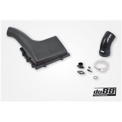 VAG MQB 2,0TFSi EA888 DO88 insugs kit med svart slang för original turbo inlopp (utan sportluftfilter)