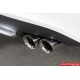 Audi A5 3,0TDi S-line Sportback S-line B8 Milltek Sport Cat-Back 4x 100 chrome GT utblås (kräver S5 Sportback diffuser)