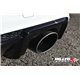 Audi RS3 2,5TFSi Sportback 8V Facelift Milltek Sport 3" Cat-Back 2x 170x107 Svarta Ovala utblås med avgasventiler - Resonated (d