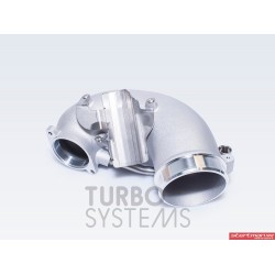 Audi TTRS 2,5TFSi 8S DAZA / DNWA Turbo Systems 4" turbo inlopps böj i aluminium