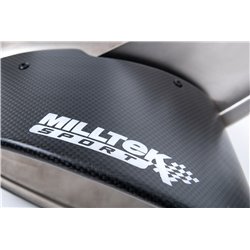 Audi RS7 4,0TFSi 4K Milltek Sport Kolfiber utblås (säljs enbart som tillval till kunder med Milltek Sport avgassystem)