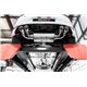 VW Golf R 3/5 dörrars mk7.5 Milltek Sport 3,15" (80mm) Cat-Back 4x 100 titan GT utblås (med original avgasstyrning) - Non-Resona