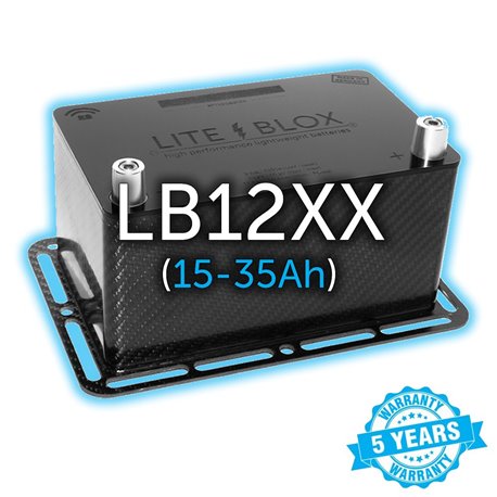 LITE↯BLOX LB12XX GEN4 Batteri för racing och motorsport (2-4 cyl motorer)