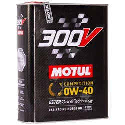 Motul 300V Competition 0w40 2liter performance motorolja