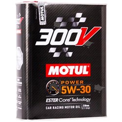 Motul 300V Power 5w30 2liter performance motorolja