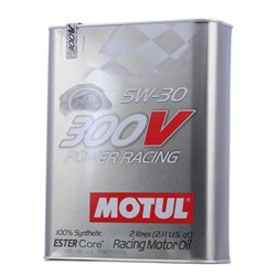 Motul 300V Power Racing 5w30 2liter performance motorolja